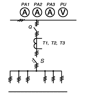 ЩО70-1-36 УЗ, ЩО70-2-36 УЗ схема