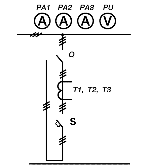 ЩО70-1-65 УЗ, ЩО70-2-65 УЗ схема