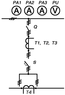 ЩО70-1-51 УЗ, ЩО70-2-51 УЗ схема